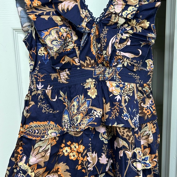 NWT Anthropologie Sleeveless Ruffled A-Line Mini Dress | Size XL - Picture 11 of 14